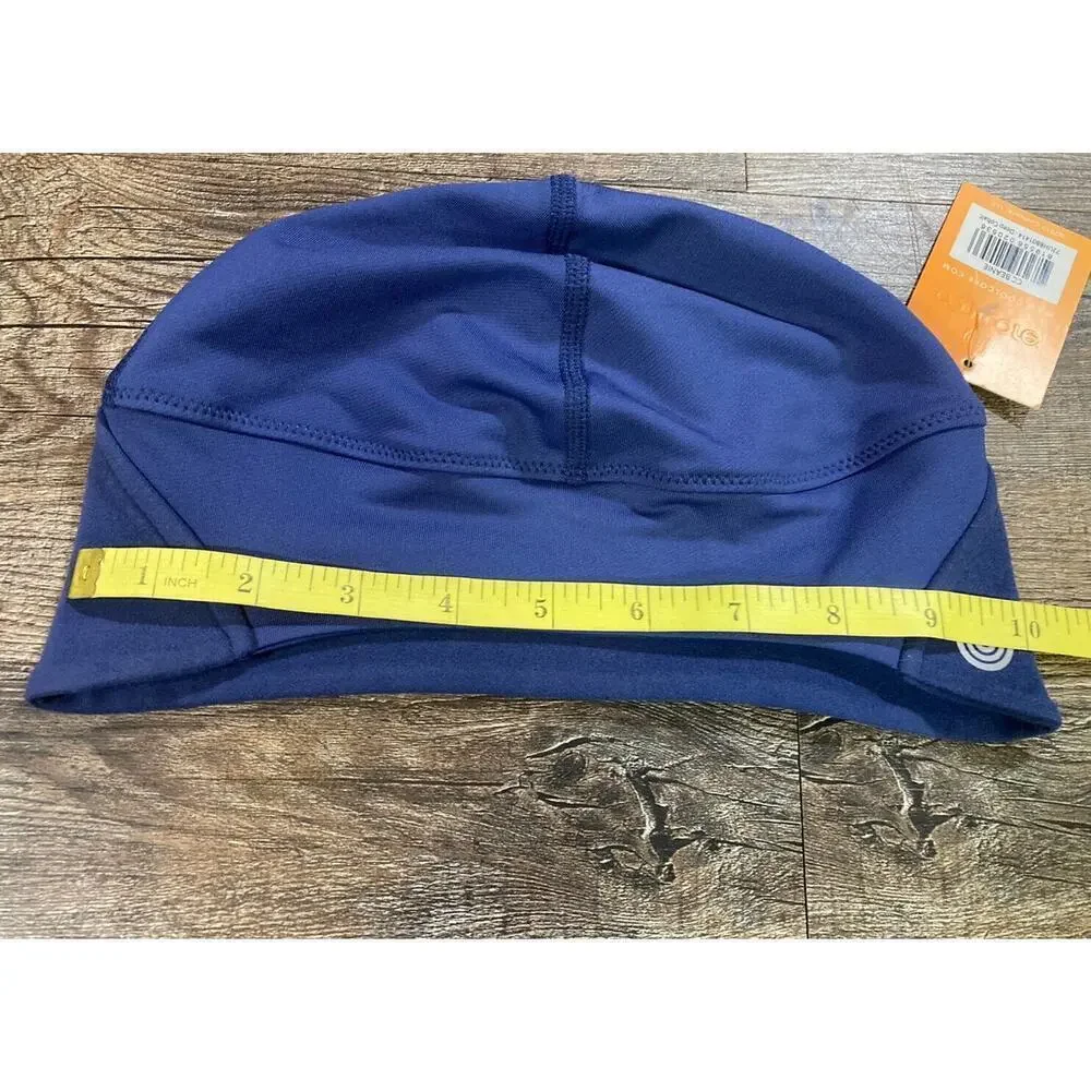 NEW Thermo Insulated Ice Runner Beanie Coolcore Technology Deep Cobalt Blue OS